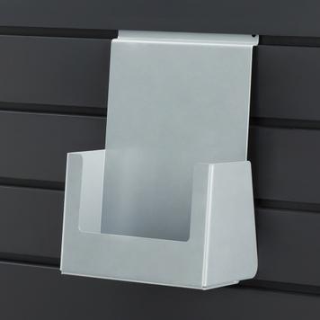 Тримач металевий для брошур для ламелевої стінки FlexiSlot®