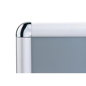 Штендер, профіль 25 мм, сріблястий